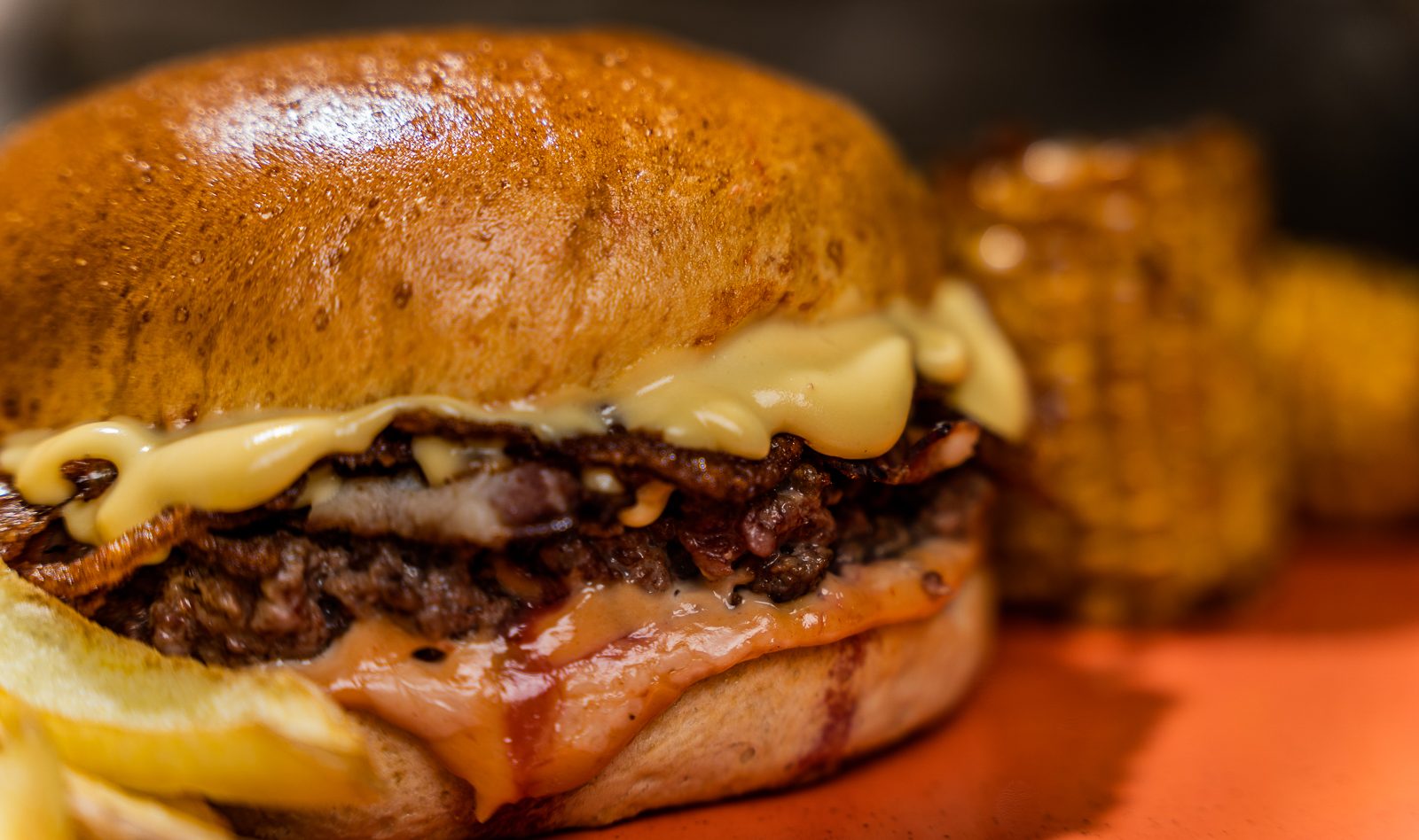 Streetfood - Bacon Chesse Burger